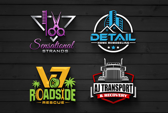 do logo design, redesign and branding in vector format