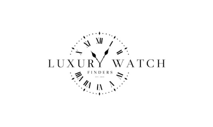 do creative professional clock and watch logo design