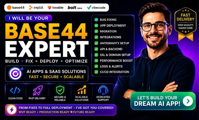 fix bugs, deploy your app, and complete mvp development fast