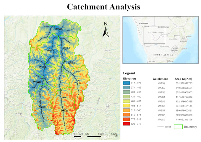 make professional arcgis maps for research and projects