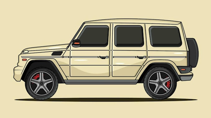 make personalized car vector art, car logo designs with vector illustrations