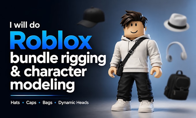 do roblox ugc accessories, bundle rigging and character modeling