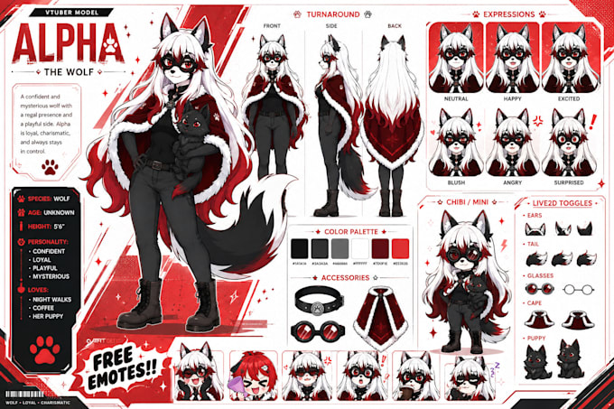 create a vtuber model for vtube studio