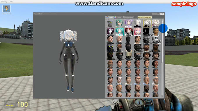 develop custom garrys mod addon port characters npcs and player models