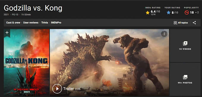 do imdb promotion and boost starmeter rank