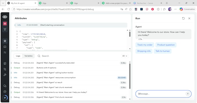 build a custom ai chatbot for your business using voiceflow
