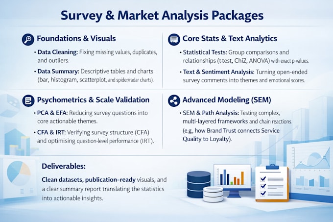 perform survey data analysis