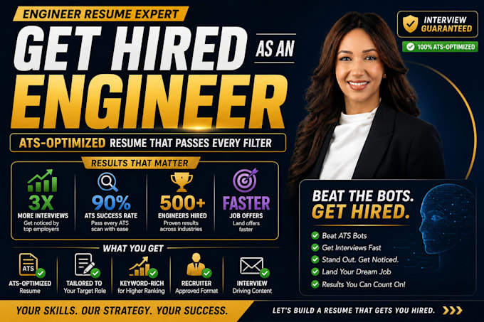 write an ats engineering resume and tech cv for your next career step