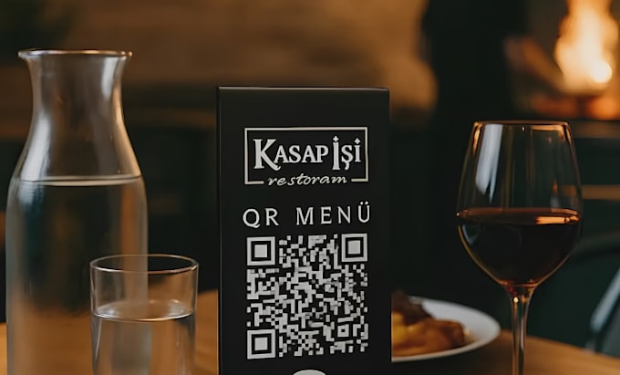 design a custom qr code menu digital menu board restaurant menu