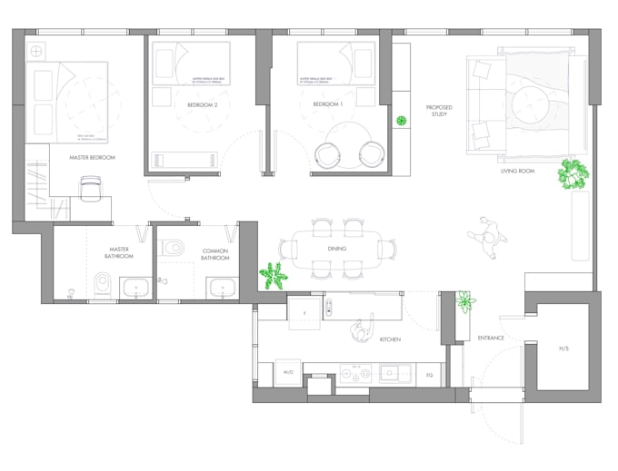 help you professionally space plan