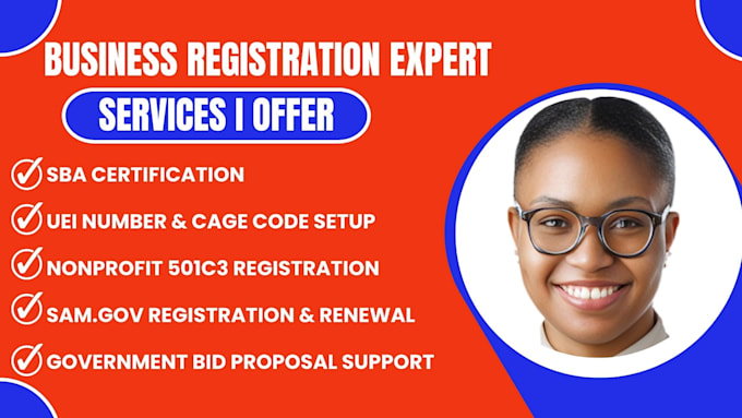 do wosb mbe dbe 8a sba certification, nonprofit 501c3 ein, sam gov registration