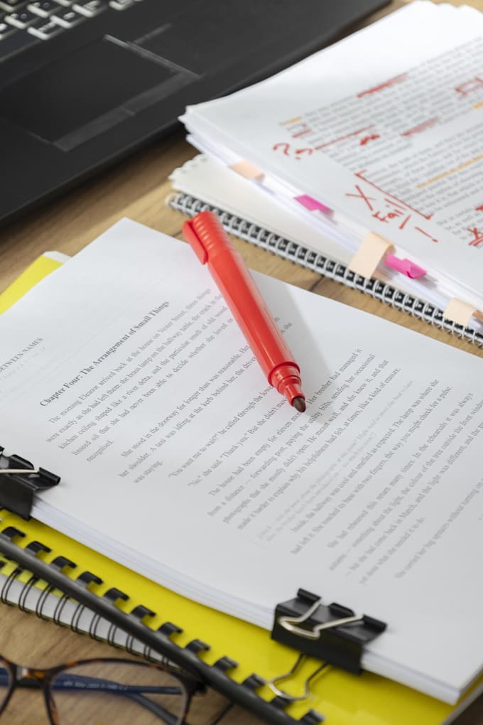 proofread edit and develop educational content