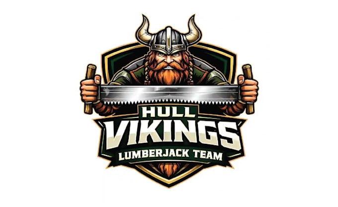design high quality viking mascot logo with free source file