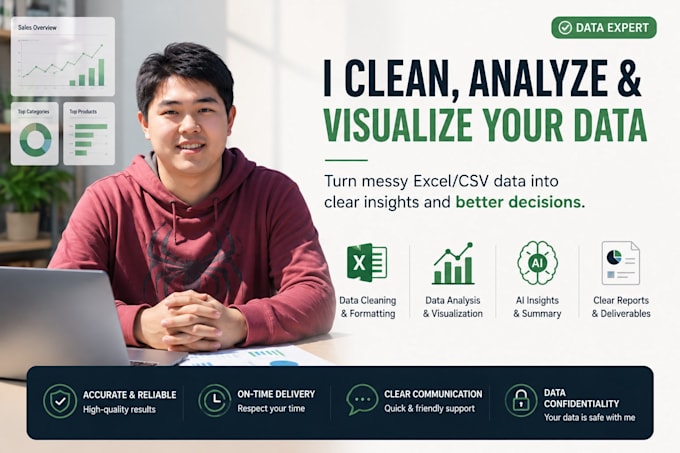 clean and analyze your data