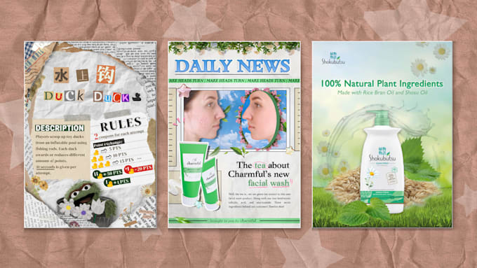 create professional canva poster flyer designs