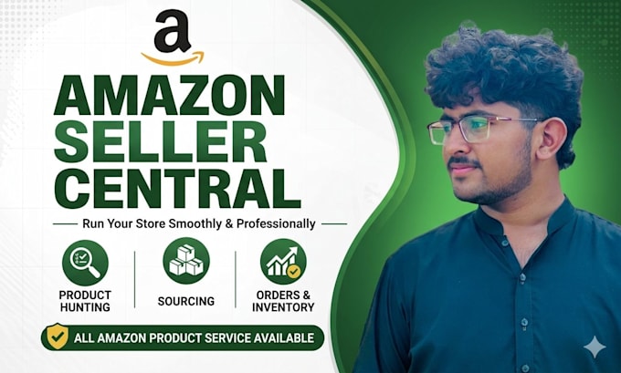 manage amazon seller central a to z services