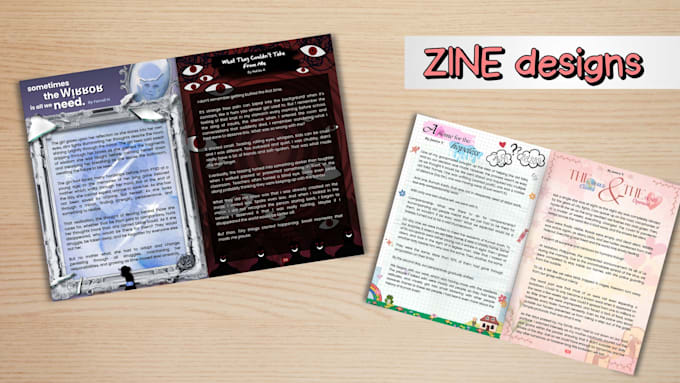 design professional magazine in canva