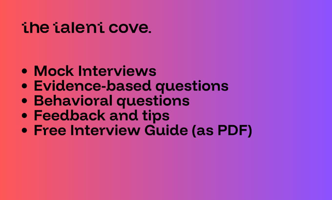 help with your interview preparation