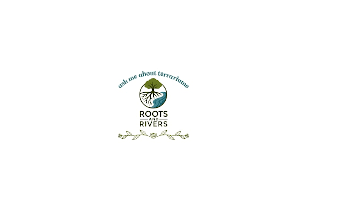 create a professional nature roots and river logo design