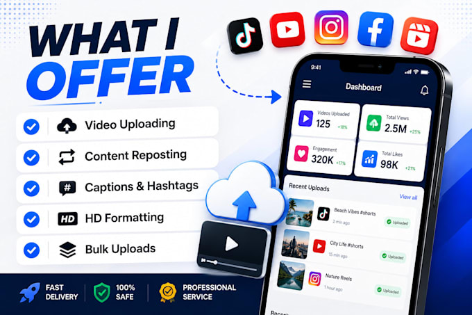 repost videos from any platform to tiktok and youtube