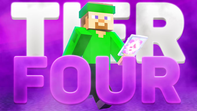 make high quality minecraft thumbnails for youtube