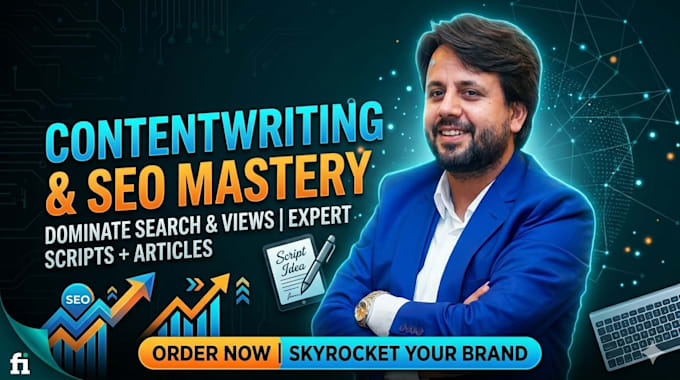 write youtube scripts and SEO articles