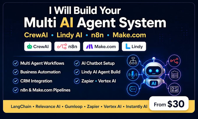 build multi ai agent n8n automation crewai custom hermes agentic ai rag openclaw