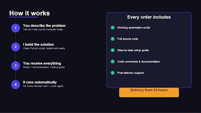 automate your business workflows and repetitive tasks