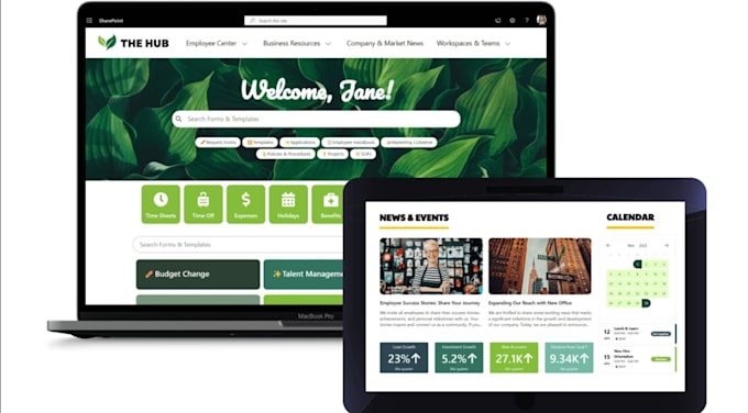 create  sharepoint intranet website, sharepoint portal and ofifce 365