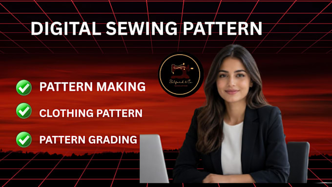 design sewing pattern grading cloth converting pattern garment