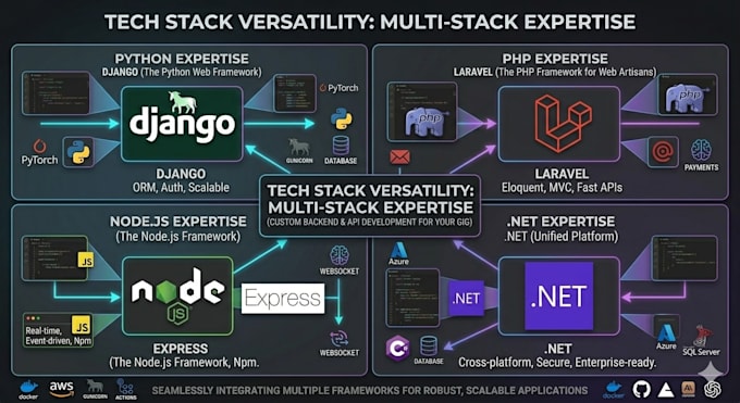 develop custom apis and provide expert third party integration