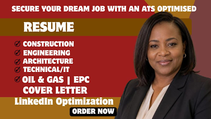 write professional engineering and construction ats resume