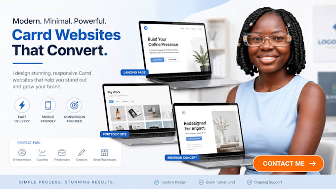 do carrd website design carrd landing page carrd website redesign carrd co
