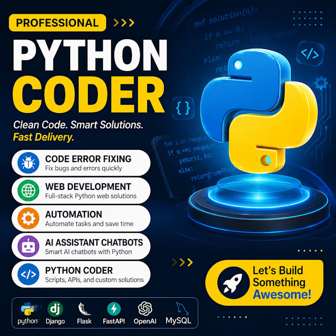 provide python programming solutions