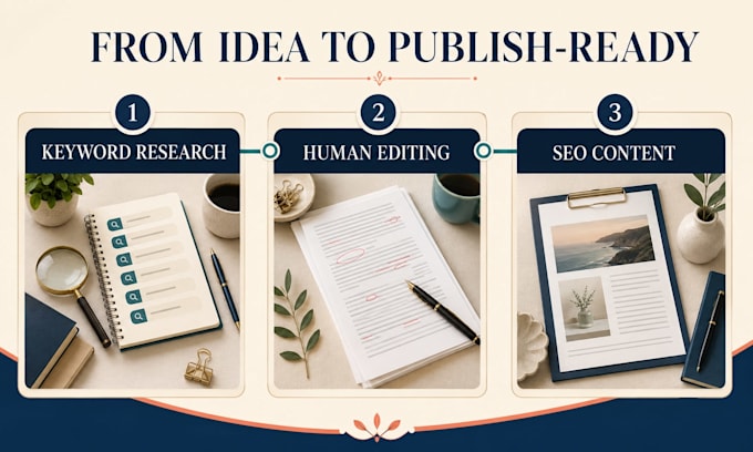 write SEO blog posts and pinterest content