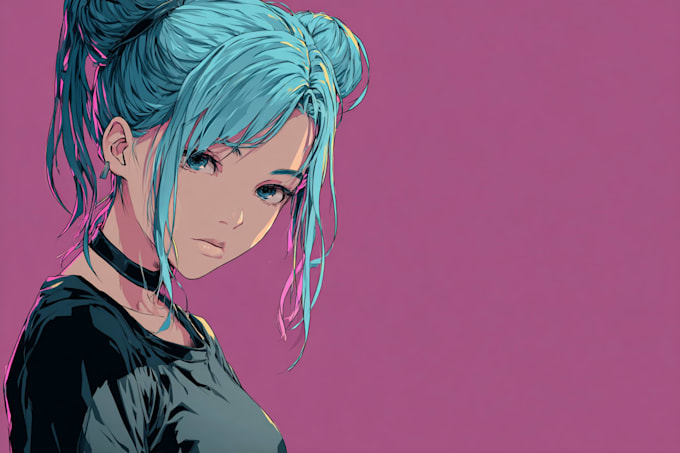 do a anime character