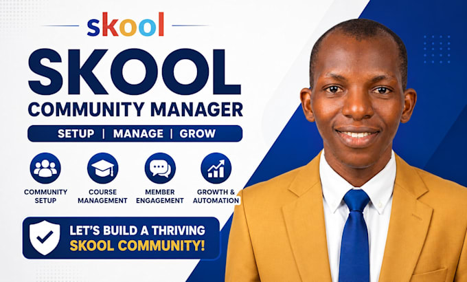 skool setup, skool community management, online course