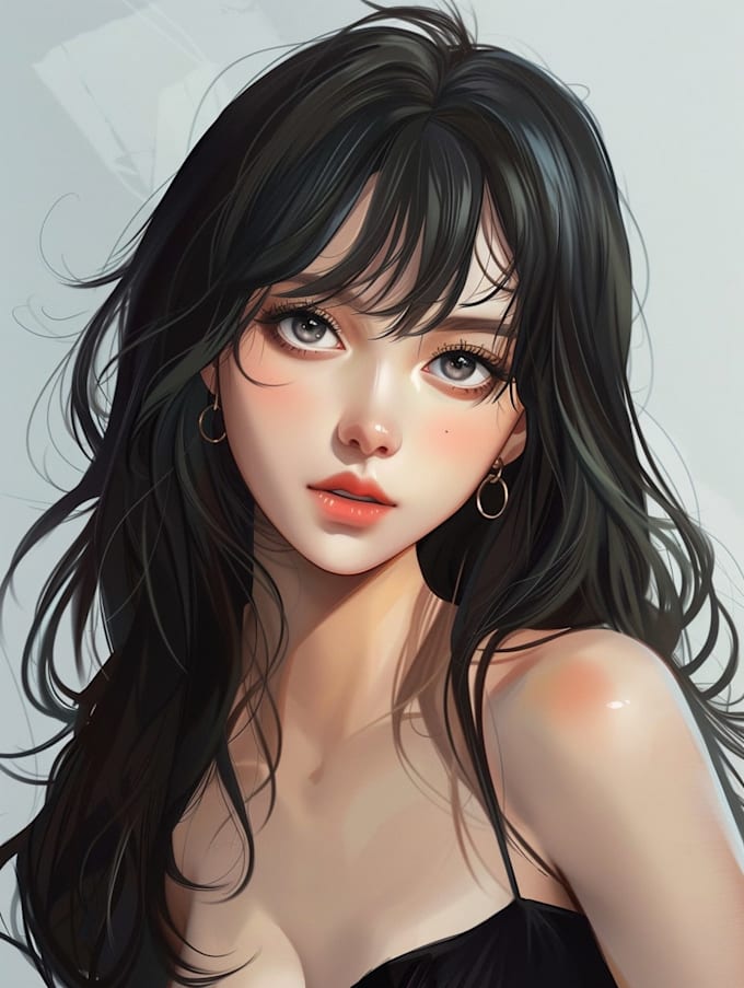 do a anime character