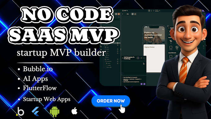 build your scalable no code saas mvp web app