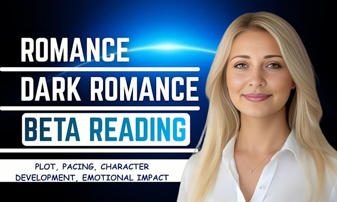 beta read your romance or dark romance spicy manuscript