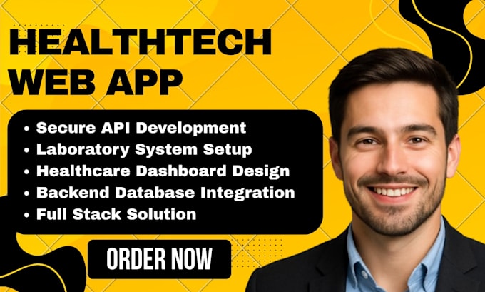 develop high performance health tech laboratory innovative webapp apis, backend