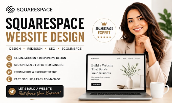 squarespace website design squarespace website redesign squarespace website SEO