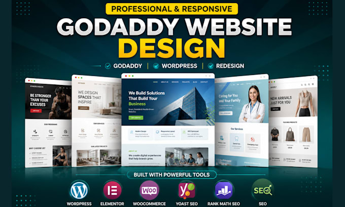 do godaddy website design godaddy wordpress website redesign godaddy website
