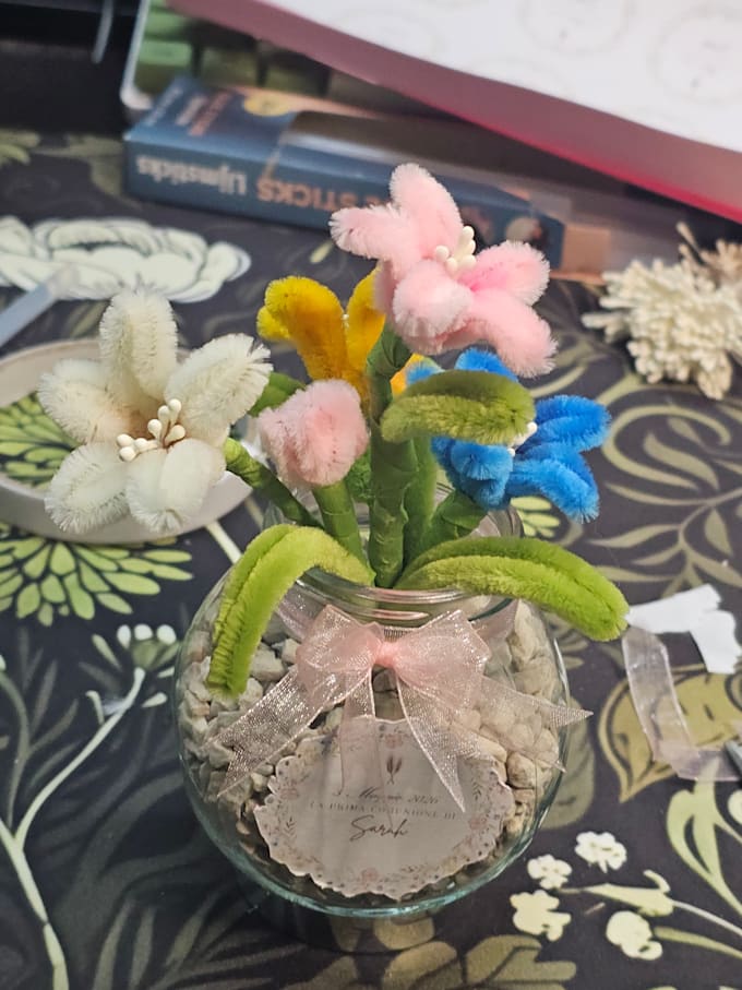 make custom handmade flower bouquets