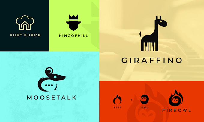 create modern minimalist business logo design