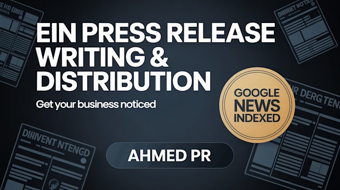 write, distribute and publish a professional ein press release