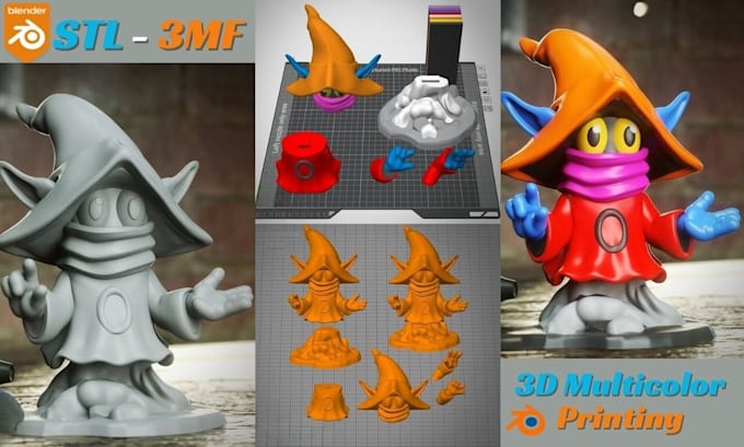 fix repair smooth scale modify clean adjust 3d model stl 3mf for 3d printing