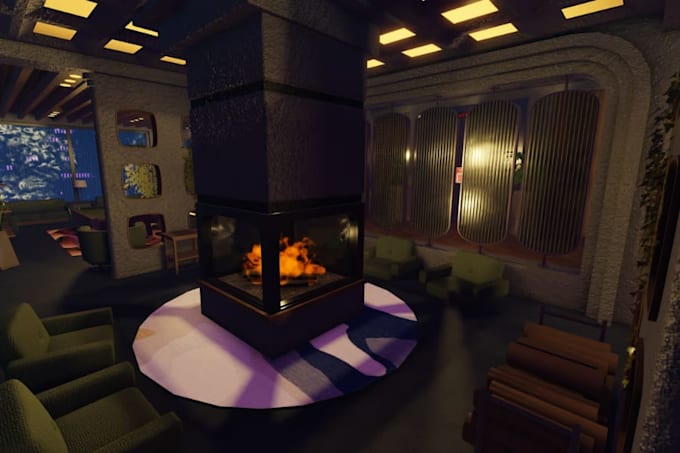 build high quality roblox lobby, cafe, map, and custom game world