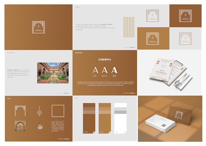 create a professional brand identity and visual identity