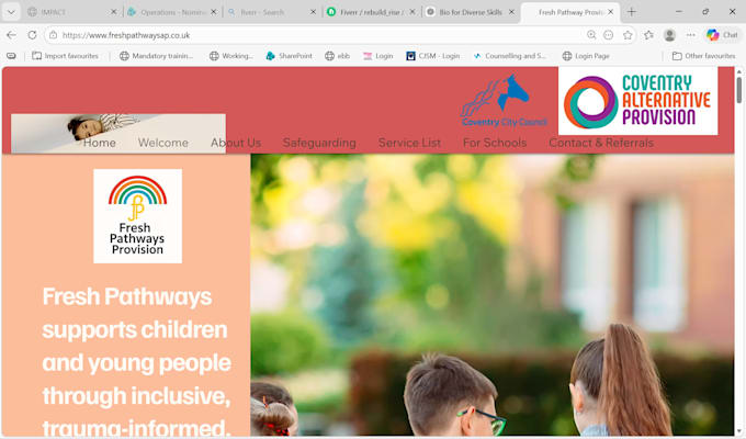 design websites, leaflets, and branding materials